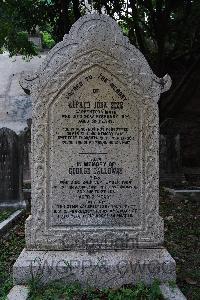 Hong Kong Cemetery - Calloway, George